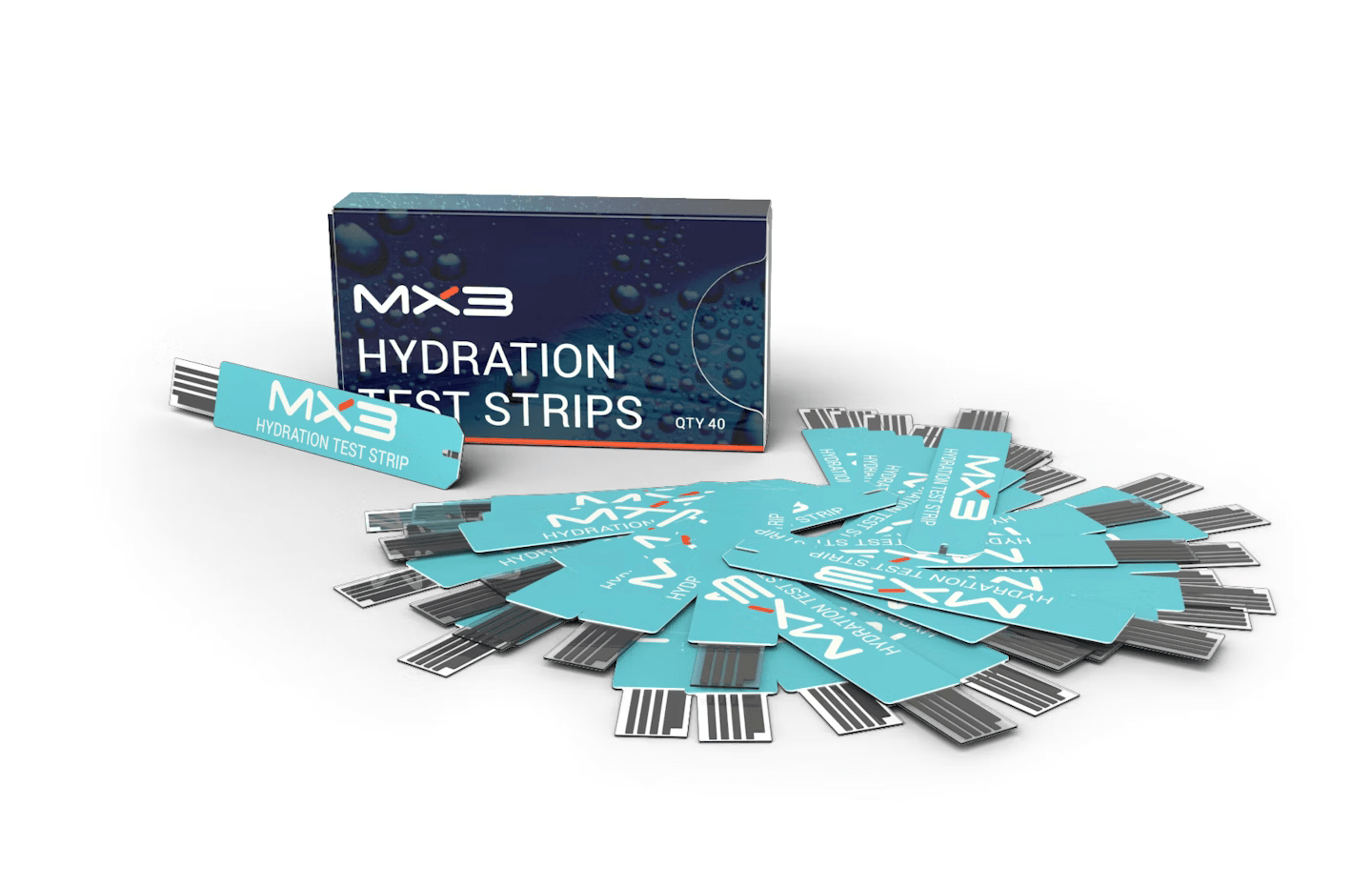 Testing Strips: 1 Package (40 strips) – MX3 Diagnostics